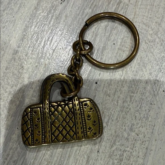 Vera Bradley Pink Paisley Tote and Wallet Set with Vera Bradley Keychain - Picture 2 of 11